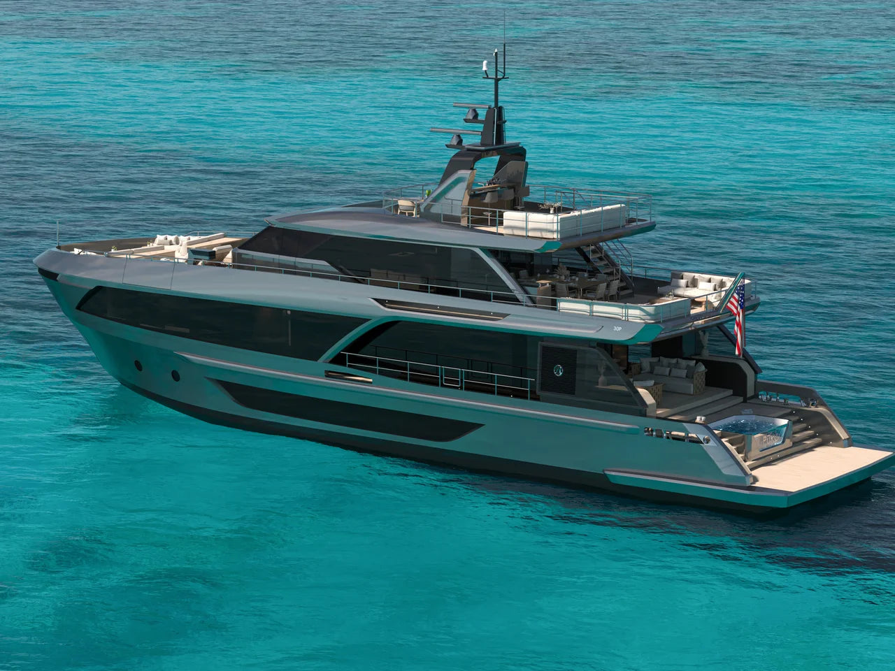 2027 Ocean Alexander 30P 103.0 feet, Clearwater, Florida #8
