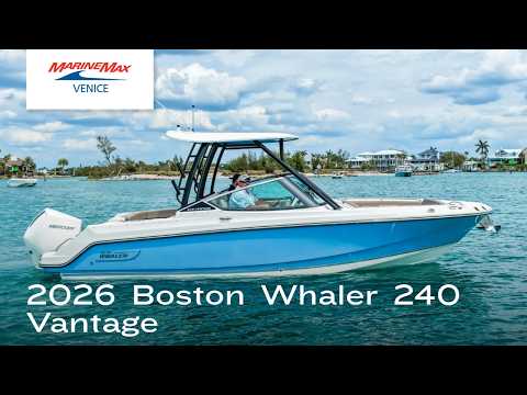 2026 Boston Whaler 240 Vantage 24.0 feet Walk-Through - Features & Buyer's Guide, Clearwater, Florida #1