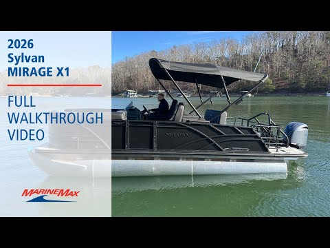 2026 Sylvan MIRAGE X1 21.0 feet Walk-Through - Features & Buyer's Guide, Clearwater, Florida #1