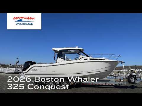 2026 Boston Whaler 325 Conquest 32.0 feet Walk-Through - Features & Buyer's Guide, Clearwater, Florida #1