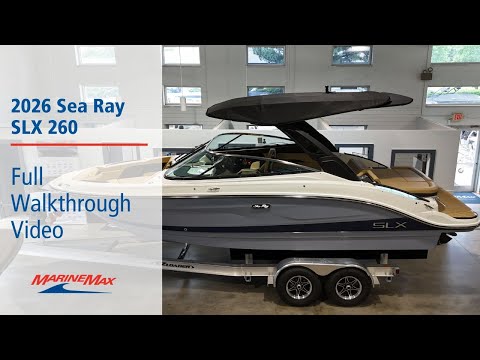 2026 Sea Ray SLX 260 26.0 feet Walk-Through - Features & Buyer's Guide, Clearwater, Florida #1