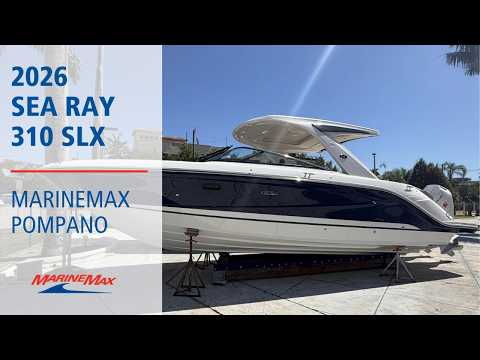 2026 Sea Ray SLX 310 Outboard 31.0 feet Walk-Through - Features & Buyer's Guide, Clearwater, Florida #1