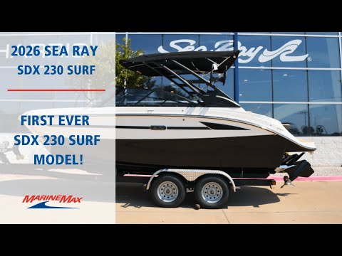 2026 Sea Ray SDX 230 Surf 23.0 feet Walk-Through - Features & Buyer's Guide, Clearwater, Florida #1