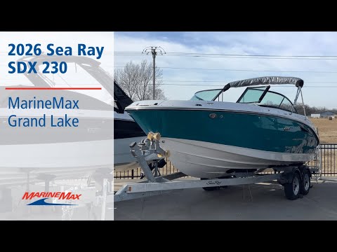 2026 Sea Ray SDX 230 23.0 feet Walk-Through - Features & Buyer's Guide, Clearwater, Florida #1