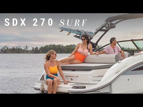 2026 Sea Ray SDX 270 Surf 27.0 feet Walk-Through - Features & Buyer's Guide, Clearwater, Florida #1