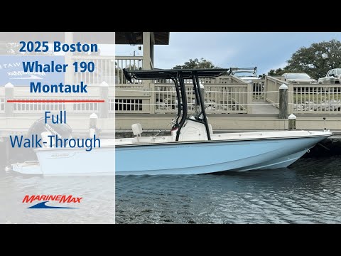 2025 Boston Whaler 190 Montauk 19.0 feet Walk-Through - Features & Buyer's Guide, Clearwater, Florida #1