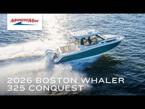 2026 Boston Whaler 325 Conquest 32.0 feet Walk-Through - Features & Buyer's Guide, Clearwater, Florida #1