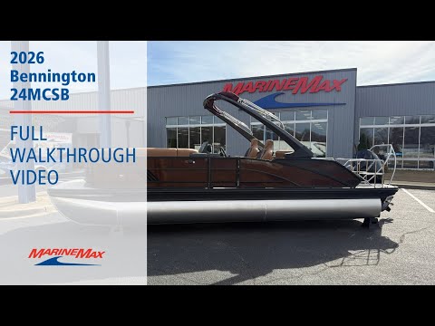2026 Bennington 24 MCSB 24.0 feet Walk-Through - Features & Buyer's Guide, Clearwater, Florida #1