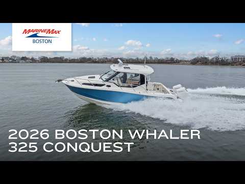 2026 Boston Whaler 325 Conquest 32.0 feet Walk-Through - Features & Buyer's Guide, Clearwater, Florida #1