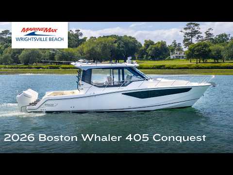 2026 Boston Whaler 405 Conquest 40.0 feet Walk-Through - Features & Buyer's Guide, Clearwater, Florida #1