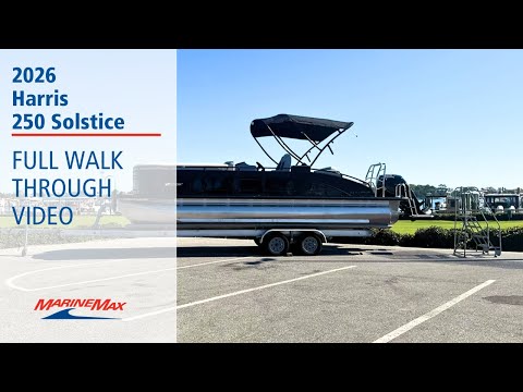 2026 Harris Solstice 250 25.0 feet Walk-Through - Features & Buyer's Guide, Clearwater, Florida #1