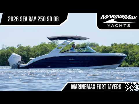 2026 Sea Ray SDX 250 Outboard 25.0 feet Walk-Through - Features & Buyer's Guide, Clearwater, Florida #1