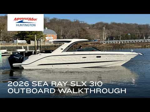 2026 Sea Ray SLX 310 Outboard 31.0 feet Walk-Through - Features & Buyer's Guide, Clearwater, Florida #1