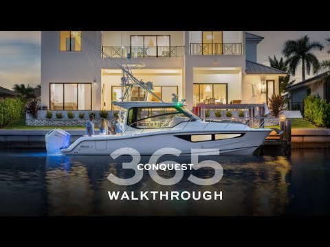 2026 Boston Whaler 365 Conquest 36.0 feet Walk-Through - Features & Buyer's Guide, Clearwater, Florida #1