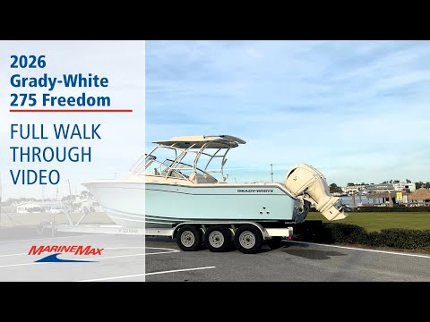 2026 Grady-White Freedom 275 27.0 feet Walk-Through - Features & Buyer's Guide, Clearwater, Florida #1