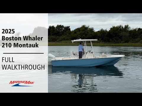 2025 Boston Whaler 210 Montauk 21.0 feet Walk-Through - Features & Buyer's Guide, Clearwater, Florida #1