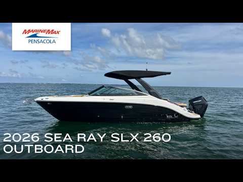 2026 Sea Ray SLX 260 Outboard 26.0 feet Walk-Through - Features & Buyer's Guide, Clearwater, Florida #1