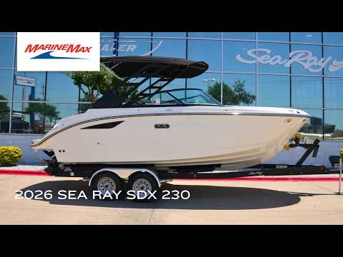 2026 Sea Ray SDX 230 23.0 feet Walk-Through - Features & Buyer's Guide, Clearwater, Florida #1