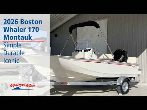 2026 Boston Whaler 170 Montauk 17.0 feet Walk-Through - Features & Buyer's Guide, Clearwater, Florida #1