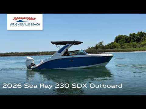 2026 Sea Ray SDX 230 Outboard 23.0 feet Walk-Through - Features & Buyer's Guide, Clearwater, Florida #1