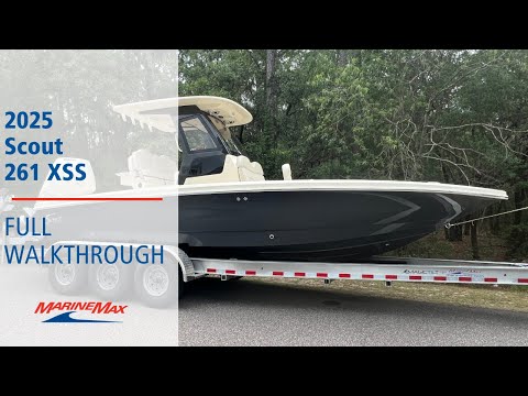 2025 Scout 261 XSS 26.0 feet Walk-Through - Features & Buyer's Guide, Clearwater, Florida #1
