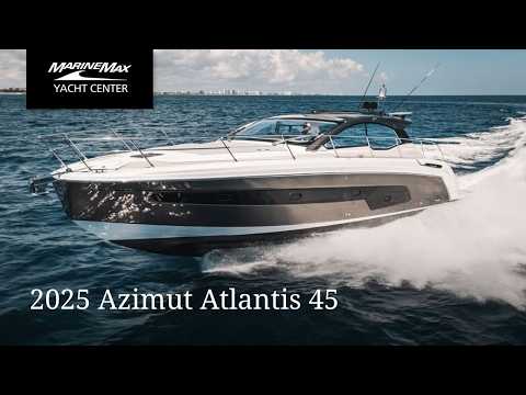 2025 Azimut ATLANTIS 45 45.0 feet Walk-Through - Features & Buyer's Guide, Clearwater, Florida #1