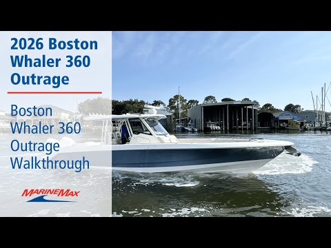 2026 Boston Whaler 360 Outrage 36.0 feet Walk-Through - Features & Buyer's Guide, Clearwater, Florida #1