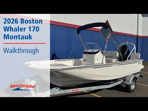 2026 Boston Whaler 170 Montauk 17.0 feet Walk-Through - Features & Buyer's Guide, Clearwater, Florida #1