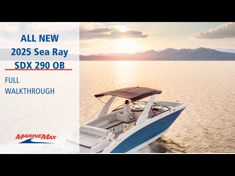 2025 Sea Ray SDX 290 Outboard 29.0 feet Walk-Through - Features & Buyer's Guide, Clearwater, Florida #1