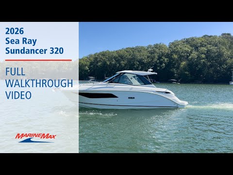 2026 Sea Ray Sundancer 320 32.0 feet Walk-Through - Features & Buyer's Guide, Clearwater, Florida #1