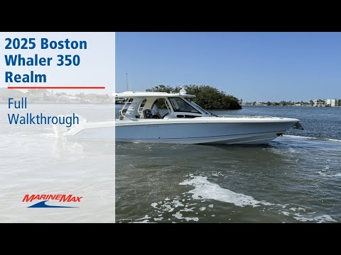 2025 Boston Whaler 350 Realm 35.0 feet Walk-Through - Features & Buyer's Guide, Clearwater, Florida #1