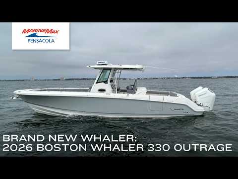 2026 Boston Whaler 330 Outrage 33.0 feet Walk-Through - Features & Buyer's Guide, Clearwater, Florida #1
