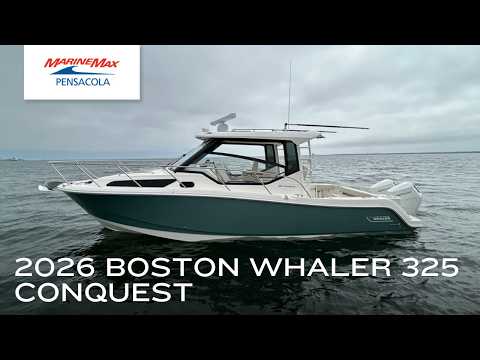 2026 Boston Whaler 325 Conquest 32.0 feet Walk-Through - Features & Buyer's Guide, Clearwater, Florida #1