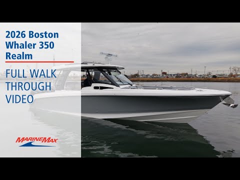 2026 Boston Whaler 350 Realm 35.0 feet Walk-Through - Features & Buyer's Guide, Clearwater, Florida #1