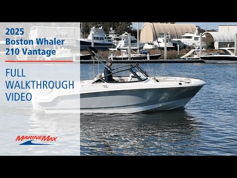 2025 Boston Whaler 210 Vantage 21.0 feet Walk-Through - Features & Buyer's Guide, Clearwater, Florida #1