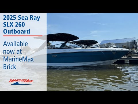 2025 Sea Ray SLX 260 Outboard 26.0 feet Walk-Through - Features & Buyer's Guide, Clearwater, Florida #1