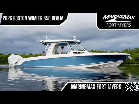 2026 Boston Whaler 350 Realm 35.0 feet Walk-Through - Features & Buyer's Guide, Clearwater, Florida #1