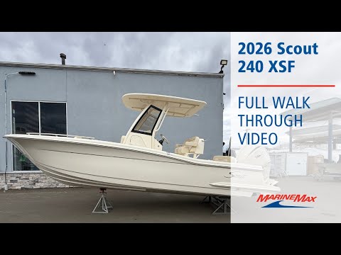 2026 Scout 240 XSF 24.0 feet Walk-Through - Features & Buyer's Guide, Clearwater, Florida #1