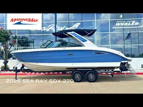 2026 Sea Ray SDX 270 27.0 feet Walk-Through - Features & Buyer's Guide, Clearwater, Florida #1