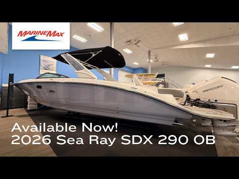 2026 Sea Ray SDX 290 Outboard 29.0 feet Walk-Through - Features & Buyer's Guide, Clearwater, Florida #1