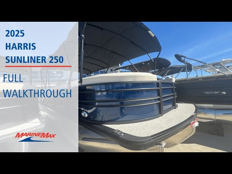 2025 Harris 250 Sunliner 25.0 feet Walk-Through - Features & Buyer's Guide, Clearwater, Florida #1