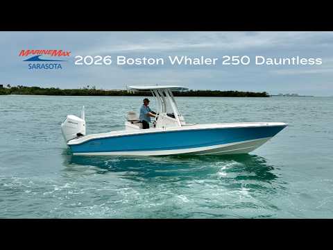2026 Boston Whaler 250 Dauntless 25.0 feet Walk-Through - Features & Buyer's Guide, Clearwater, Florida #1