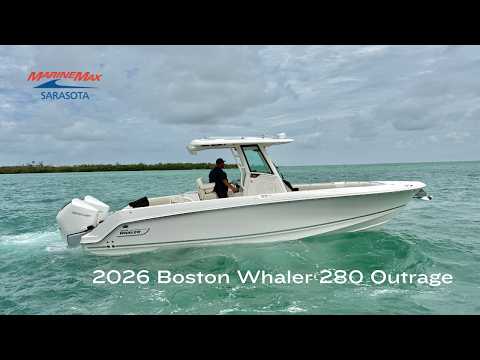 2026 Boston Whaler 280 Outrage 28.0 feet Walk-Through - Features & Buyer's Guide, Clearwater, Florida #1
