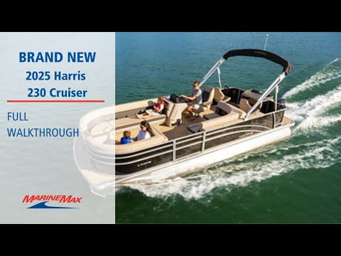2025 Harris 230 Cruiser 23.0 feet Walk-Through - Features & Buyer's Guide, Clearwater, Florida #1