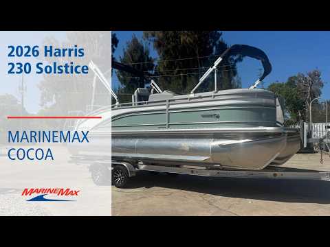 2026 Harris Solstice 230 25.0 feet Walk-Through - Features & Buyer's Guide, Clearwater, Florida #1