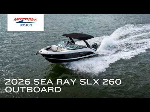 2026 Sea Ray SLX 260 Outboard 26.0 feet Walk-Through - Features & Buyer's Guide, Clearwater, Florida #1
