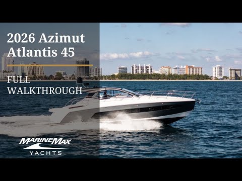 2026 Azimut A45 45.0 feet Walk-Through - Features & Buyer's Guide, Clearwater, Florida #1