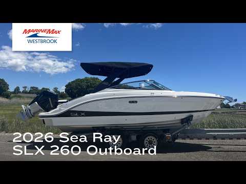 2026 Sea Ray SLX 260 Outboard 26.0 feet Walk-Through - Features & Buyer's Guide, Clearwater, Florida #1