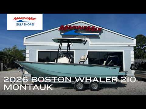 2026 Boston Whaler 210 Montauk 21.0 feet Walk-Through - Features & Buyer's Guide, Clearwater, Florida #1