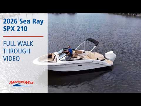 2026 Sea Ray SPX 210 Outboard 21.0 feet Walk-Through - Features & Buyer's Guide, Clearwater, Florida #1